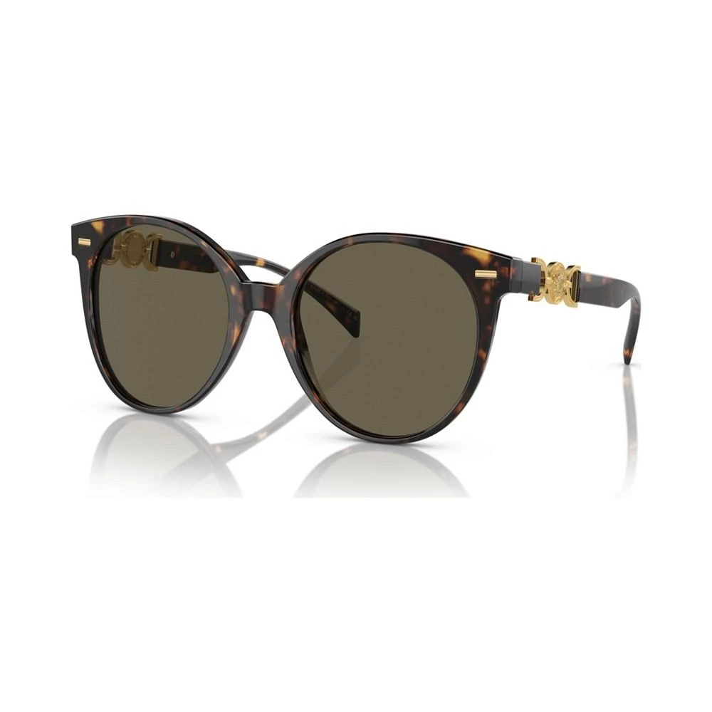 商品Versace|Women's Low Bridge Fit Sunglasses, VE4442F,价格¥1185,第1张图片