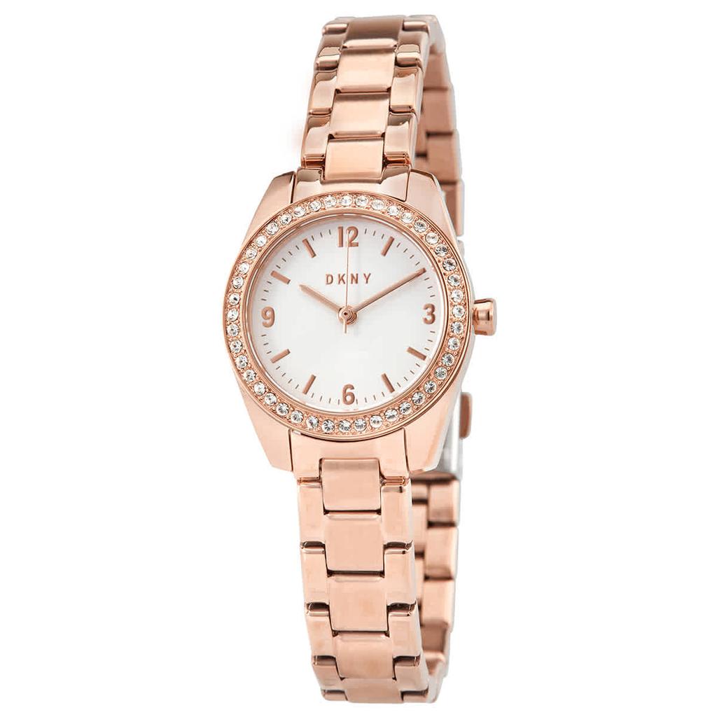 DKNY Nolita Quartz Crystal Silver Dial Ladies Watch NY2921商品第1张图片规格展示