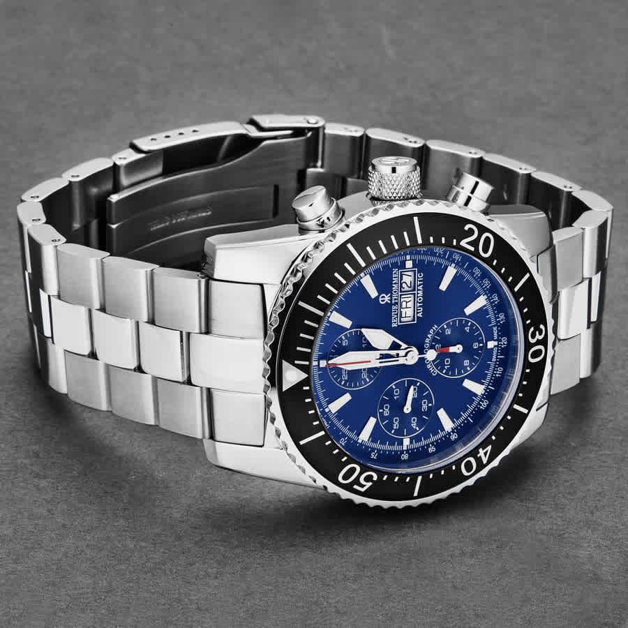 商品Revue Thommen|Revue Thommen Diver Mens Chronograph Automatic Watch 17030.6123,价格¥5861,第4张图片详细描述