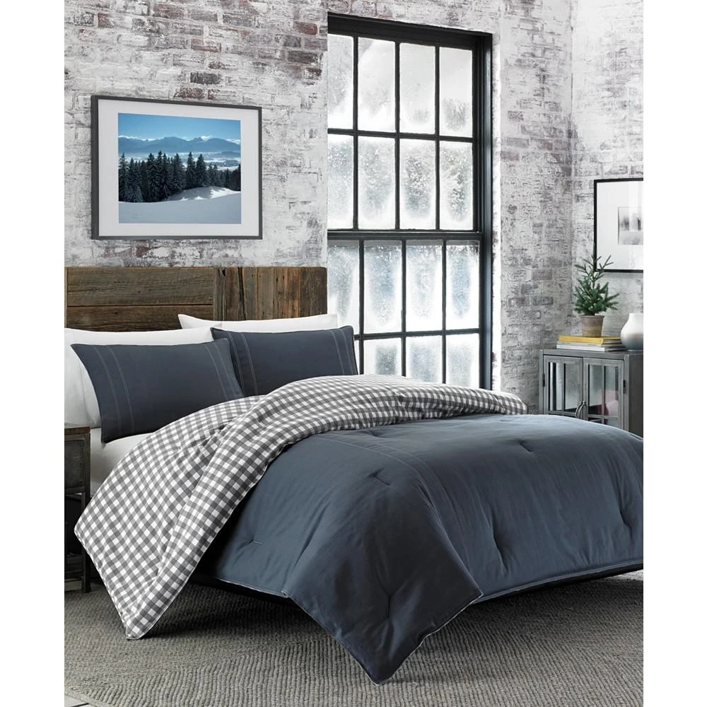 商品Eddie Bauer|Kingston Cotton Reversible 3 Piece Comforter Set,价格¥1840,第2张图片详细描述