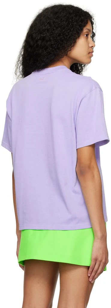 商品AMI|SSENSE Exclusive Purple Ami de Cœur T-Shirt,价格¥1453,第3张图片详细描述