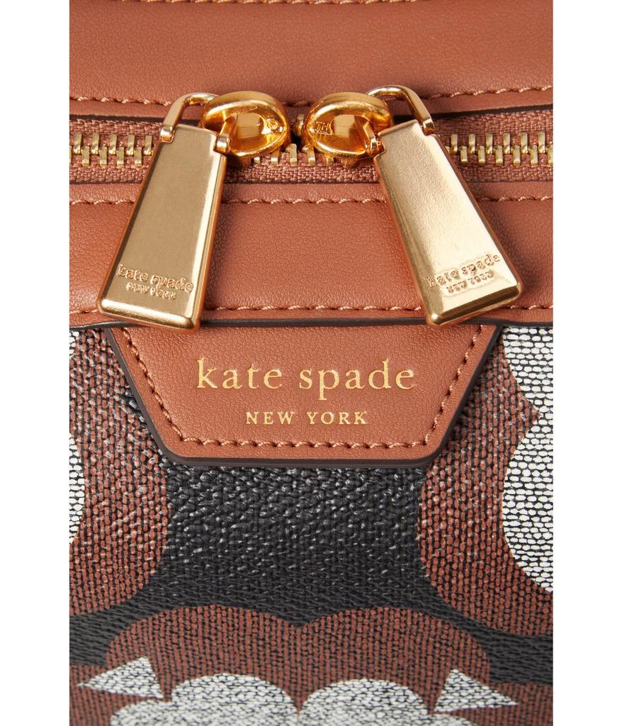 商品Kate Spade|Oversized Spade Flower Monogram Coated Canvas Eleanor Medium Satchel,价格¥1750,第4张图片详细描述