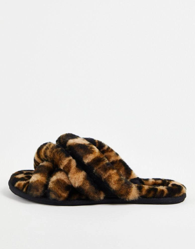 商品UGG|UGG Scuffita slippers in panther print,价格¥439,第1张图片