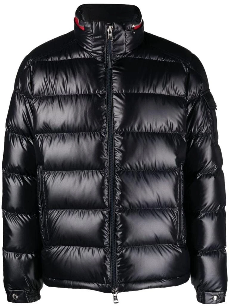 商品Moncler|MONCLER logo-patch padded jacket,价格¥10507,第1张图片