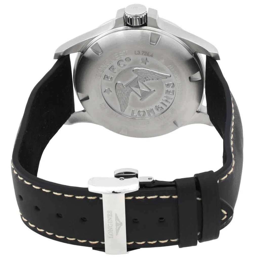 商品Longines|Conquest V.H.P. Quartz Black Dial Men's Watch L3.726.4.56.3,价格¥5621,第3张图片详细描述
