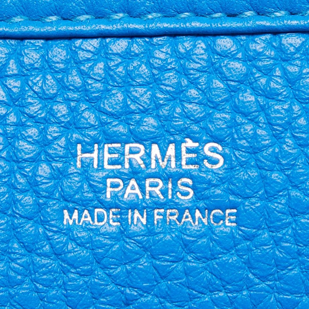 Hermès Bleu Zanzibar Taurillon Clemence Leather Evelyne III PM Bag 商品