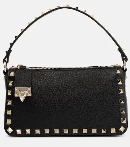 商品Valentino|Rockstud Small leather shoulder bag,价格¥12069,第1张图片