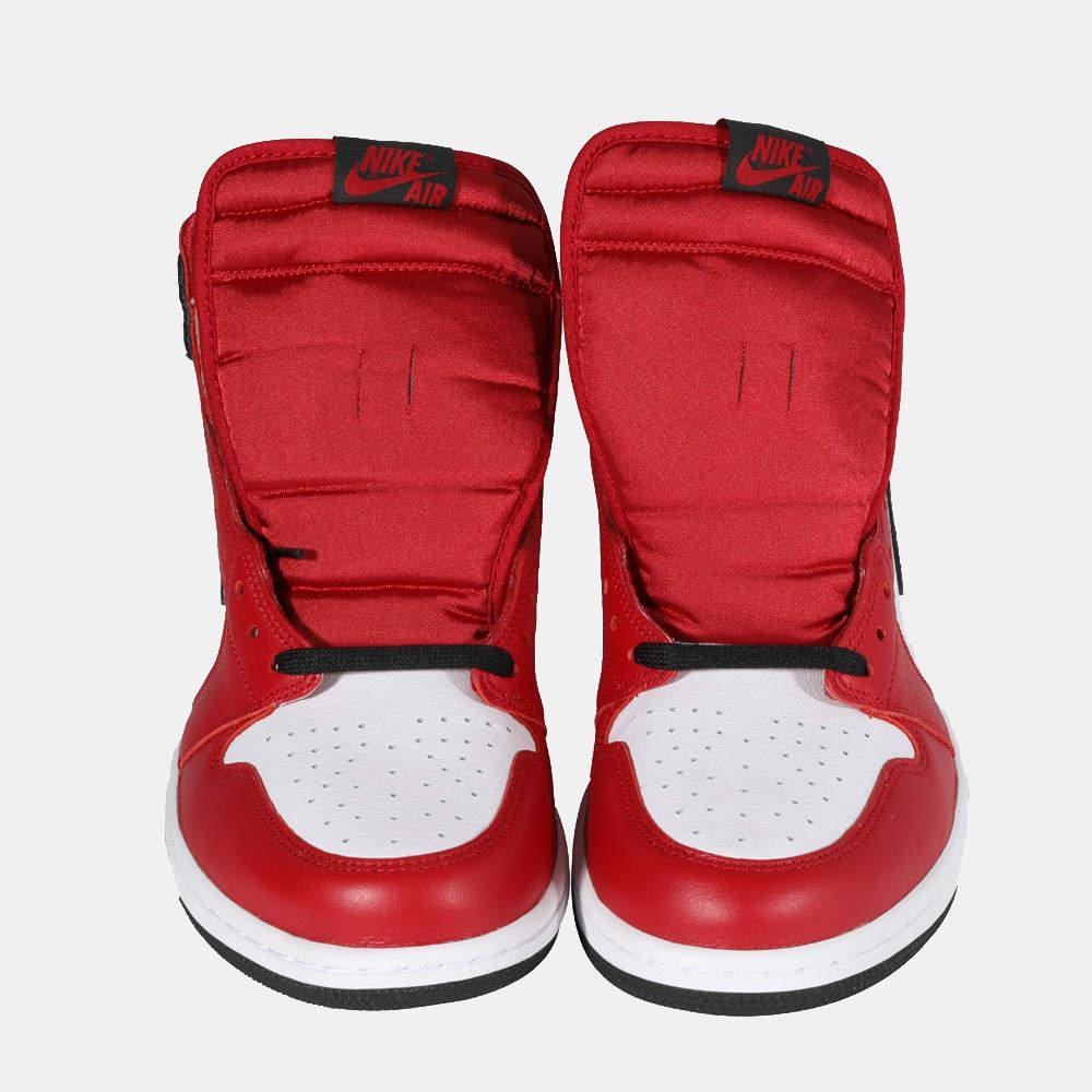 商品[二手商品] Jordan|Air Jordan 1 Retro High Satin Snake Chicago Sneaker US 11.5 EU 44,价格¥2810,第5张图片详细描述