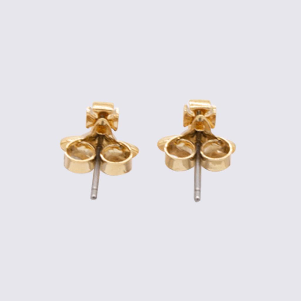 商品Vivienne Westwood|GOLD-TONE BRASS ORB EARRINGS,价格¥828,第4张图片详细描述