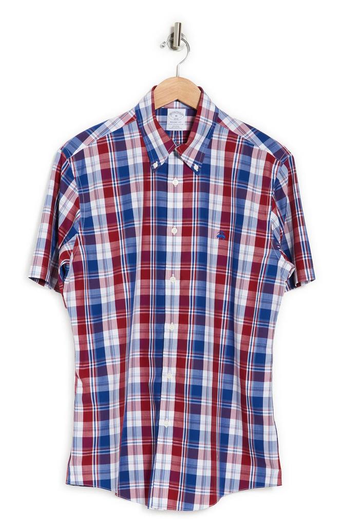 Plaid Short Sleeve Regent Fit Shirt商品第3张图片规格展示