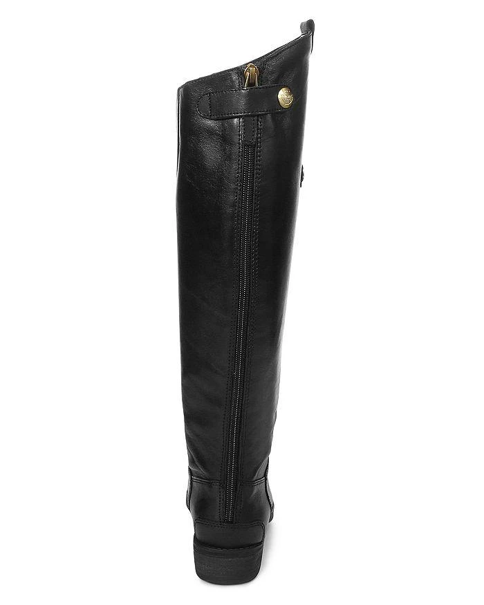 商品Sam Edelman|Women's Penny Round Toe Leather Low-Heel Riding Boots,价格¥1477,第3张图片详细描述