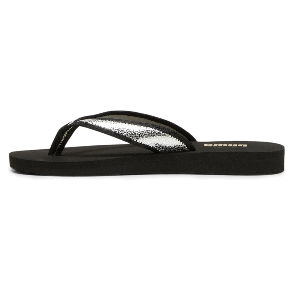 商品Puma|Sandy Metallic Shine Flip Flops,价格¥153,第3张图片详细描述