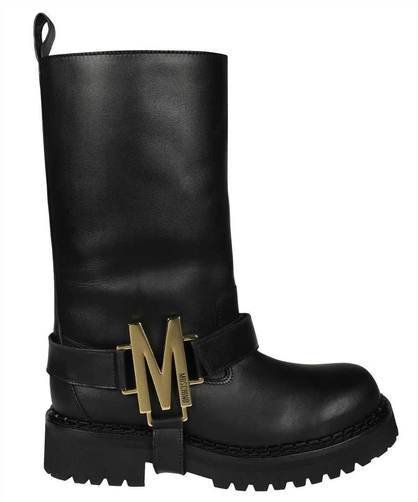 商品Moschino|Moschino M LOGO Boots,价格¥3487,第1张图片