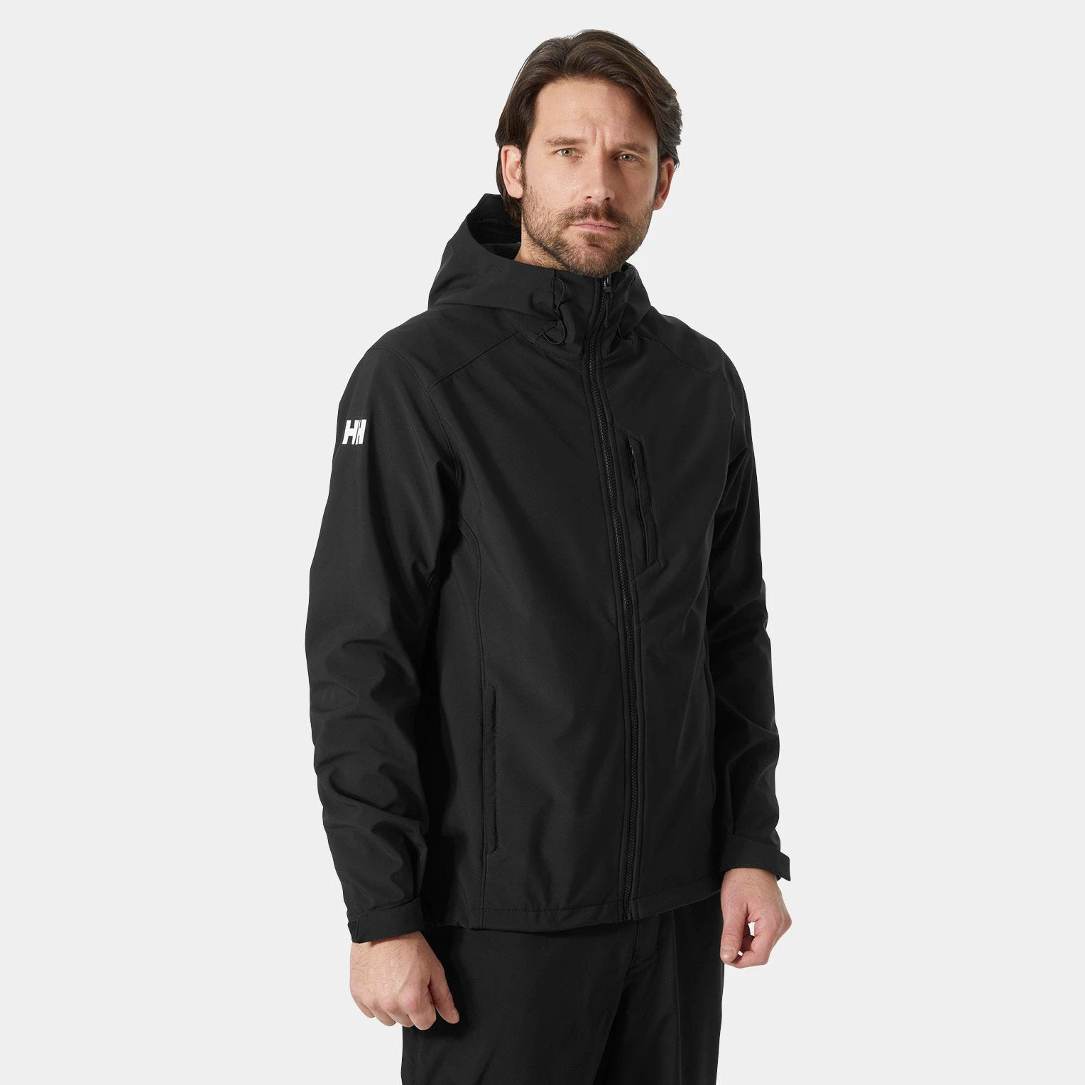 商品【预售7天】 Helly Hansen|Helly Hansen 男士户外冲锋衣 62987990BLACK 黑色,价格¥1691,第1张图片