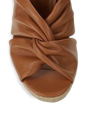 商品Vince|Sylvia Knotted Espadrille Wedge Sandals,价格¥670,第5张图片详细描述