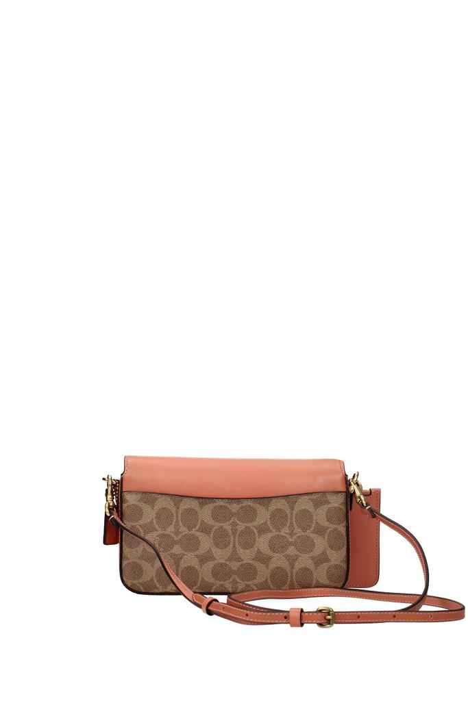 Crossbody Bag Fabric Beige Coral商品第3张图片规格展示