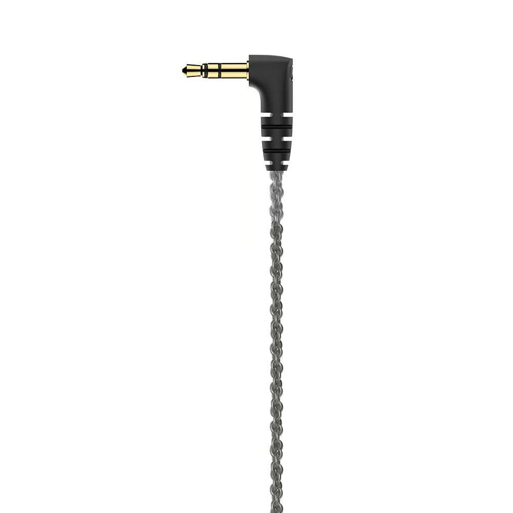 商品Sennheiser|IE 200 In-Ear Audiophile Headphones - True Response Transducers for Neutral Sound, Impactful Bass, Detachable Braided Cable with Flexible Ear Hooks - Black,价格¥1116,第2张图片详细描述
