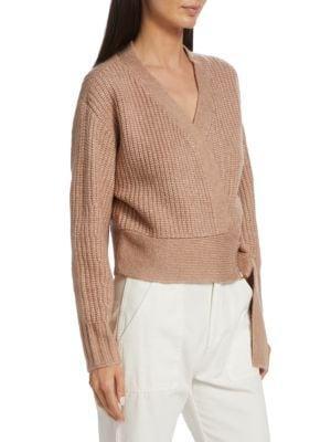 商品Design History|Wrap Front Buckle Cardigan,价格¥450,第3张图片详细描述