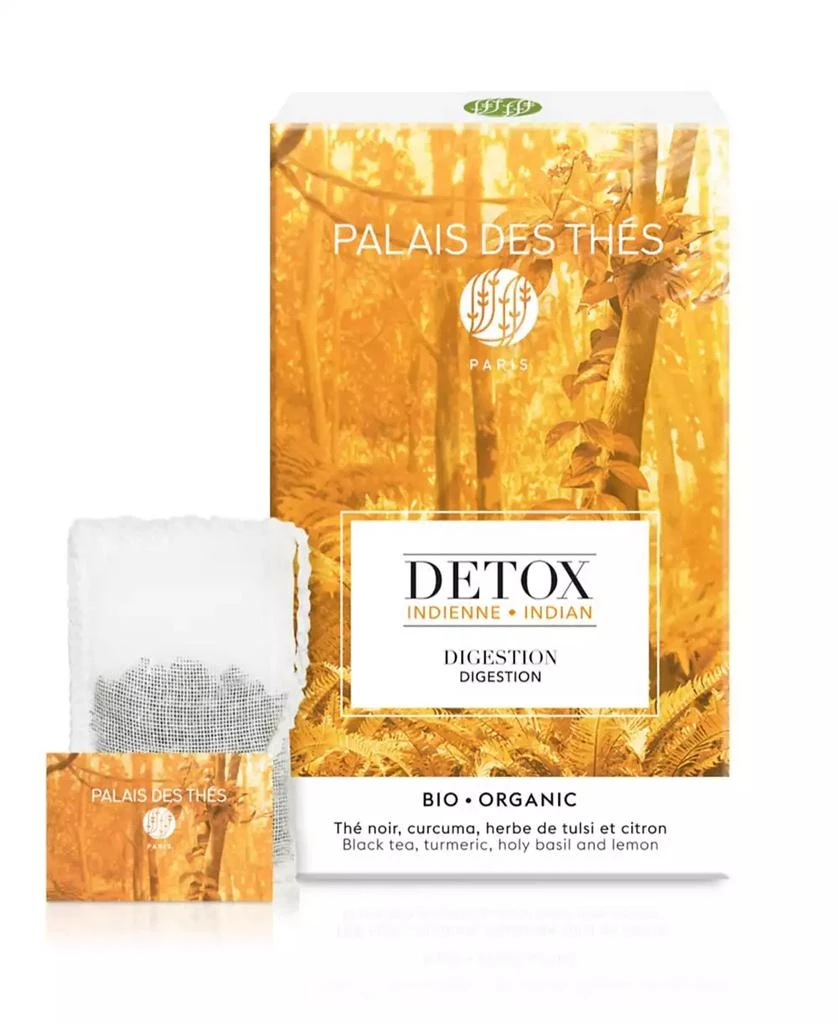 商品Palais des Thés|Indian Detox Digestion Box, Pack of 20 Tea Bags,价格¥136,第1张图片