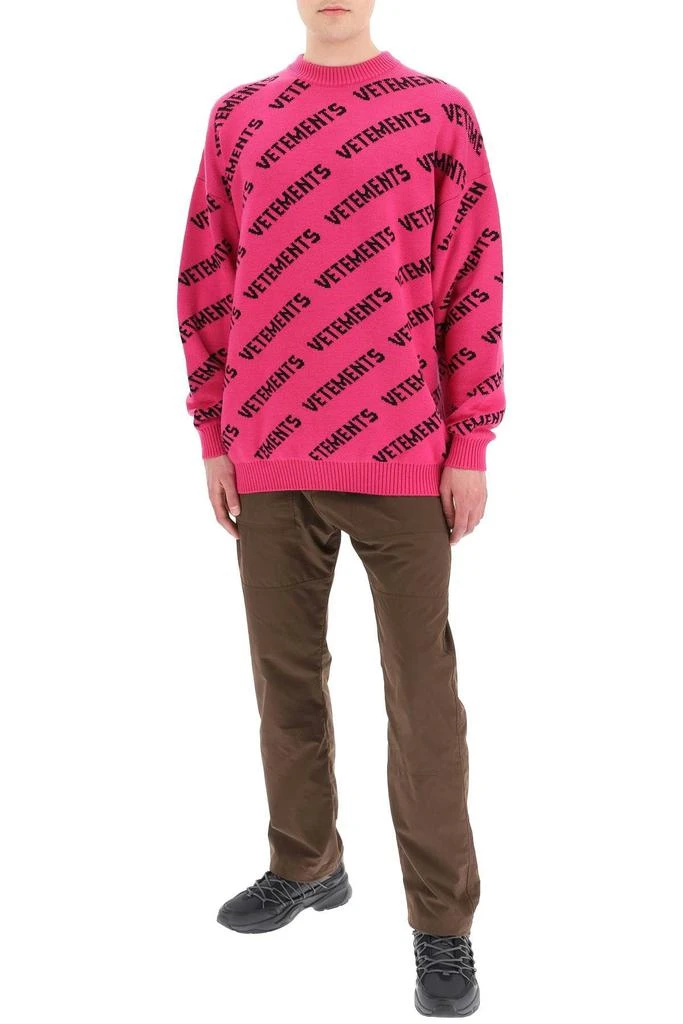 商品Vetements|MONOGRAM JACQUARD SWEATER,价格¥5181,第2张图片详细描述
