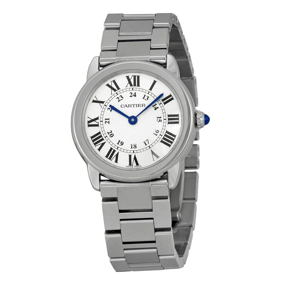 商品[二手商品] Cartier|Cartier Rondo Solo de Cartier Ladies Quartz Watch W6701004,价格¥19933,第1张图片