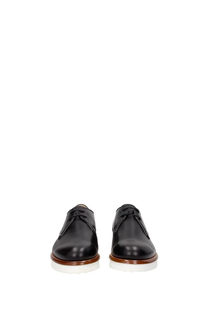 商品Tod's|Lace up and Monkstrap Leather Black,价格¥1318,第3张图片详细描述