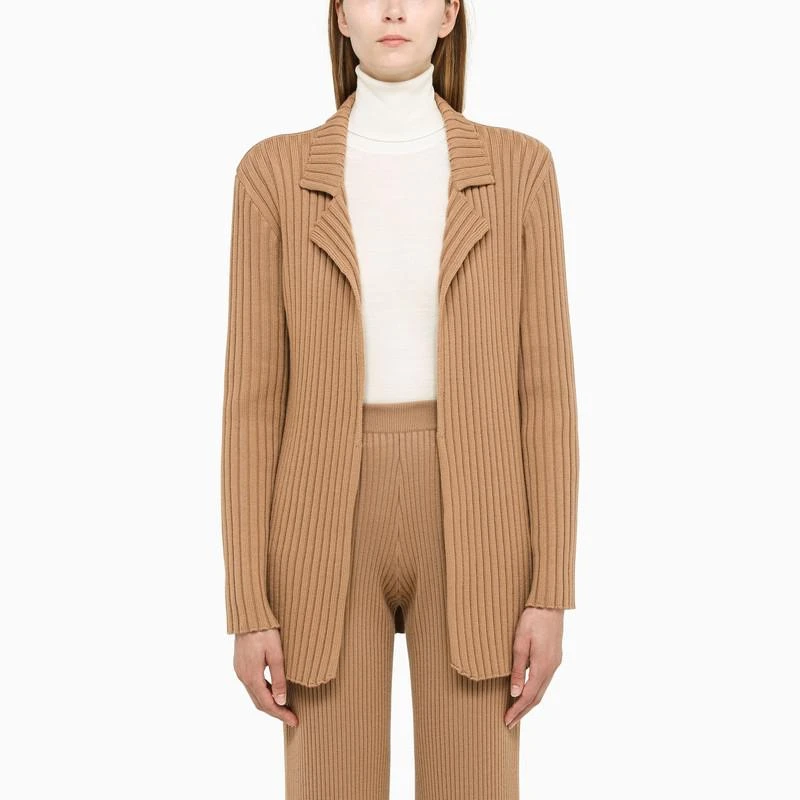 商品Chloé|Long camel-coloured cardigan,价格¥3592,第1张图片