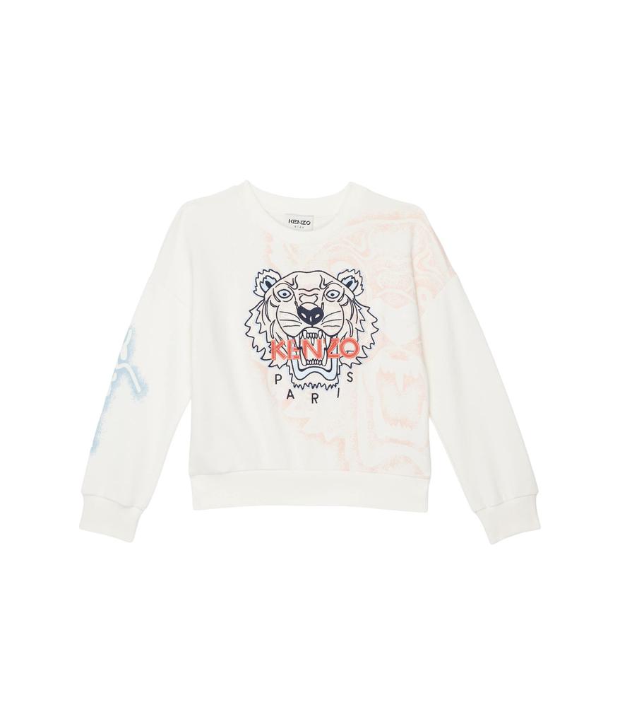 Embroidered Tiger Sweatshirt (Little Kids/Big Kids)商品第1张图片规格展示
