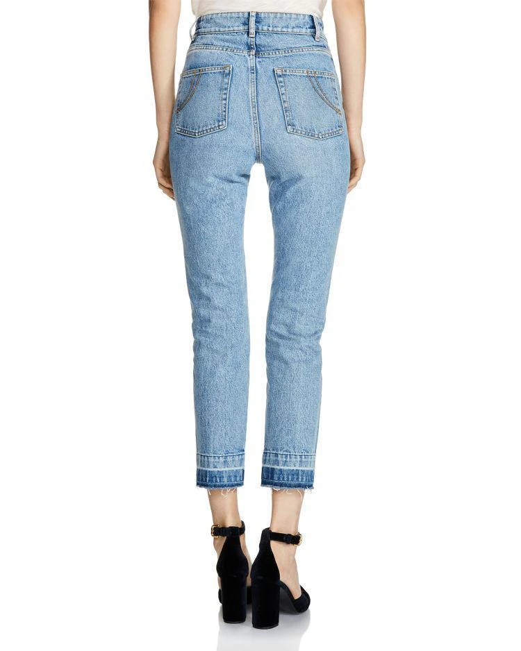 商品Maje|Parazar Released-Hem Cropped Jeans,价格¥711,第2张图片详细描述