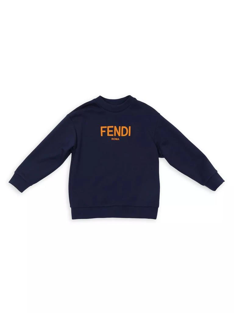 商品Fendi|Little Girl's & Girl's Cotton Logo Sweatshirt,价格¥1784,第1张图片