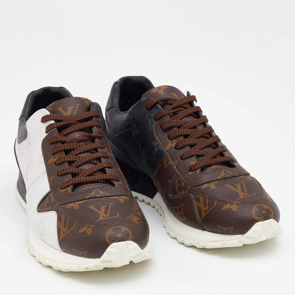 商品[二手商品] Louis Vuitton|Louis Vuitton Tri-Color Monogram Canvas Run Away Low Top Sneakers Size 40.5,价格¥5612,第4张图片详细描述