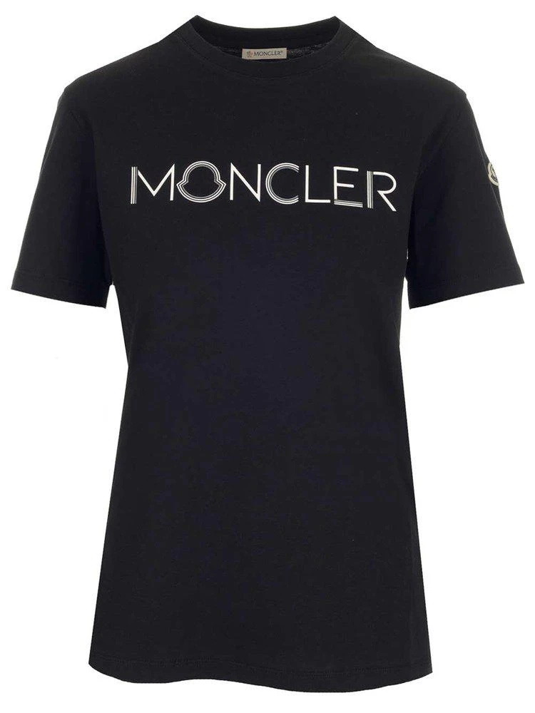 商品Moncler|Moncler Logo Print T-Shirt,价格¥1489,第1张图片