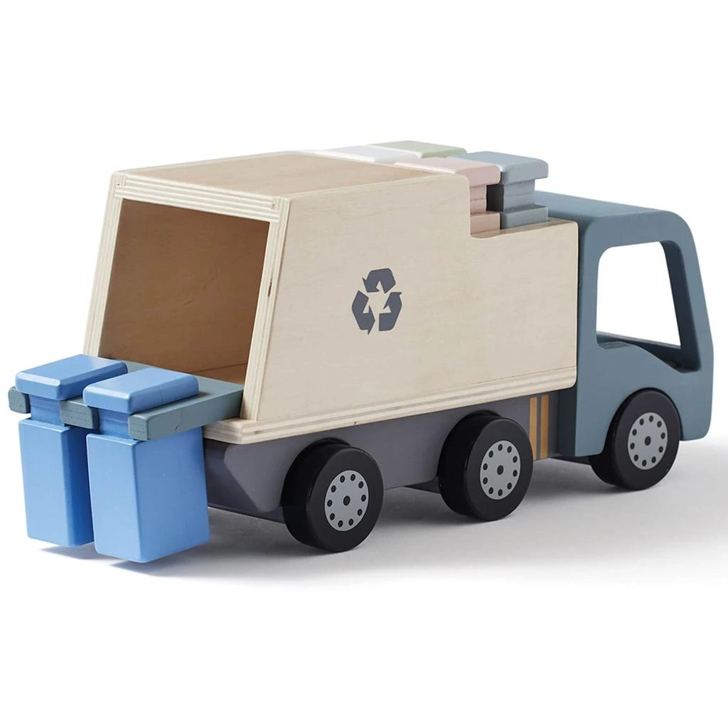 商品Kids Concept|Kids Concept Garbage Truck - Grey,价格¥464,第4张图片详细描述