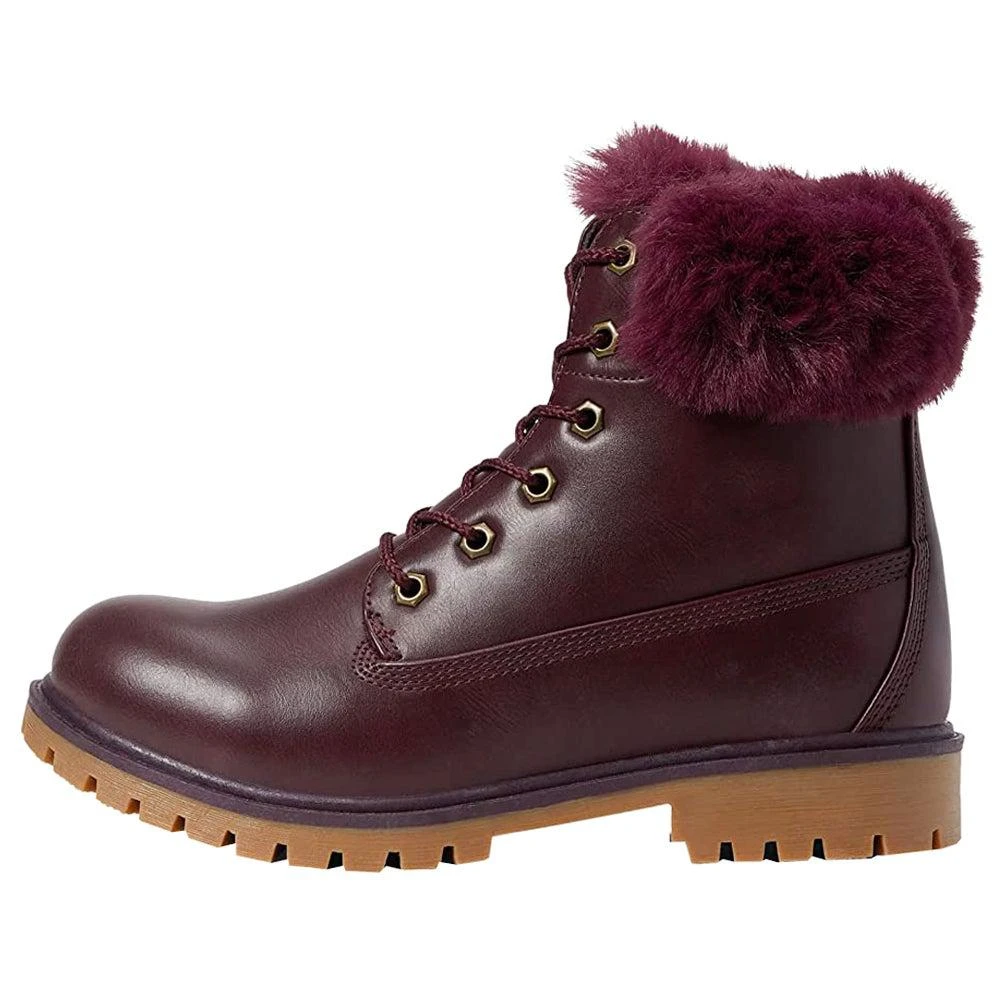 商品Lugz|Rucker Hi Faux Fur Lace Up Boots,价格¥344,第3张图片详细描述