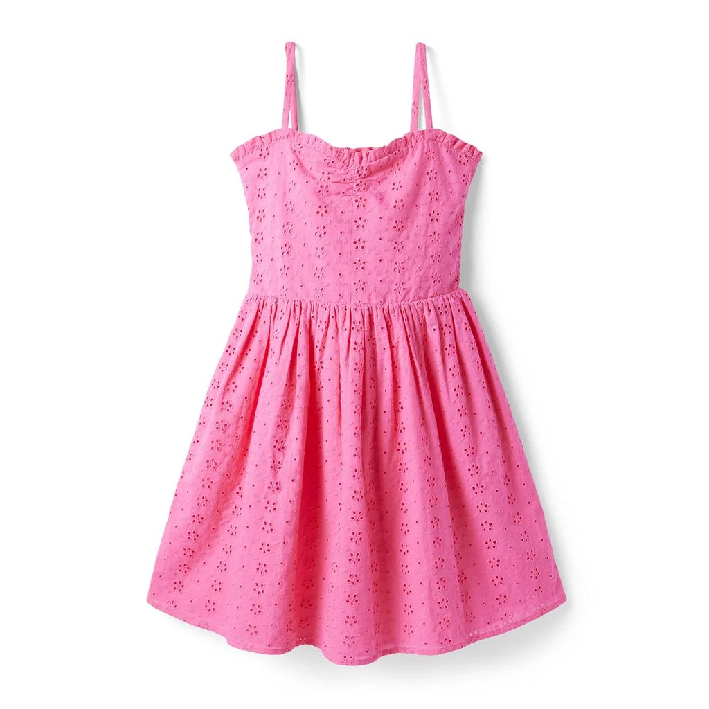 商品Janie and Jack|Eyelet Dress (Big Kids),价格¥292,第1张图片