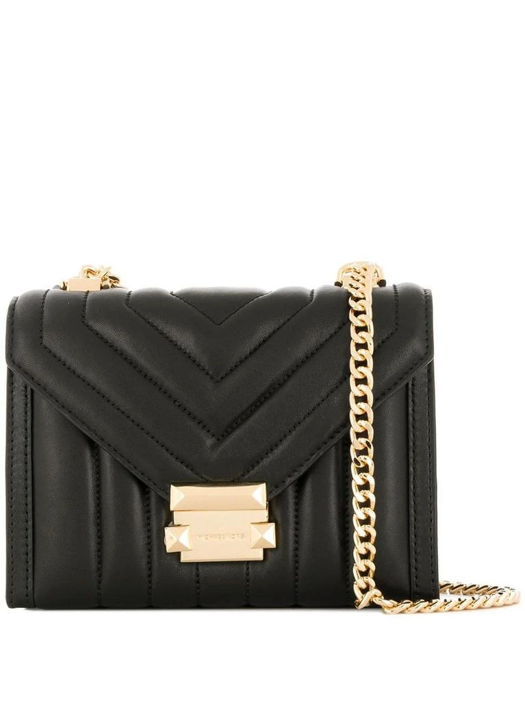 商品Michael Kors|Michael Kors Black Whitney Shoulder Bag,价格¥1239,第1张图片