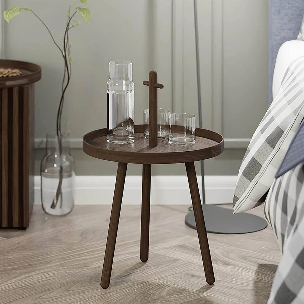 Wireworks Walnut Pick Me Up Side Table 商品