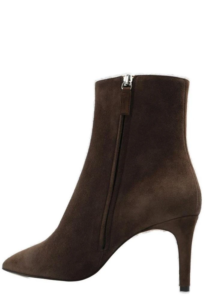 商品Salvatore Ferragamo|Salvatore Ferragamo Imogen Zipped Ankle Boots,价格¥5004,第3张图片详细描述