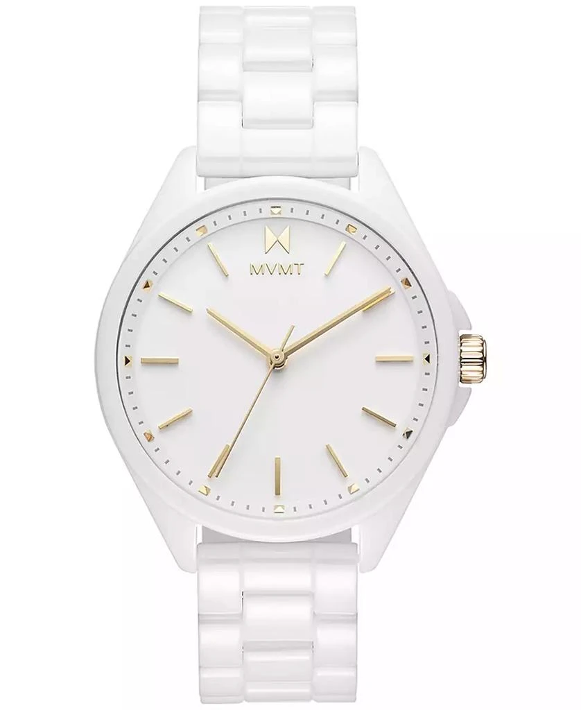 商品MVMT|Coronada White Ceramic Bracelet Watch 36mm,价格¥1192,第1张图片