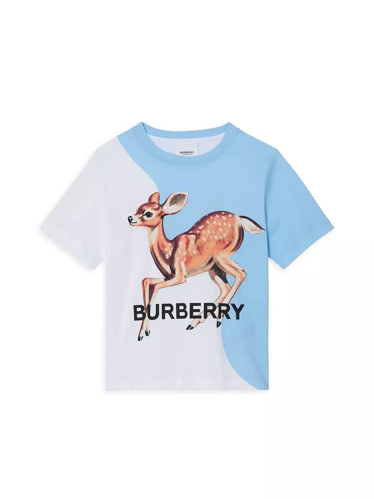 商品Burberry|Little Girl's &amp; Girl's Deer T-Shirt,价格¥925,第1张图片