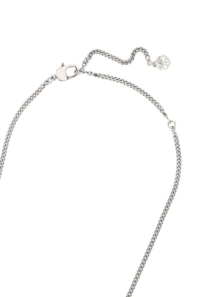商品Alexander McQueen|Alexander mcqueen pave skull necklace,价格¥2235,第3张图片详细描述