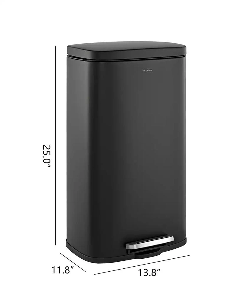 商品JONATHAN Y|Curtis Step-Open Trash Can,价格¥1096,第5张图片详细描述