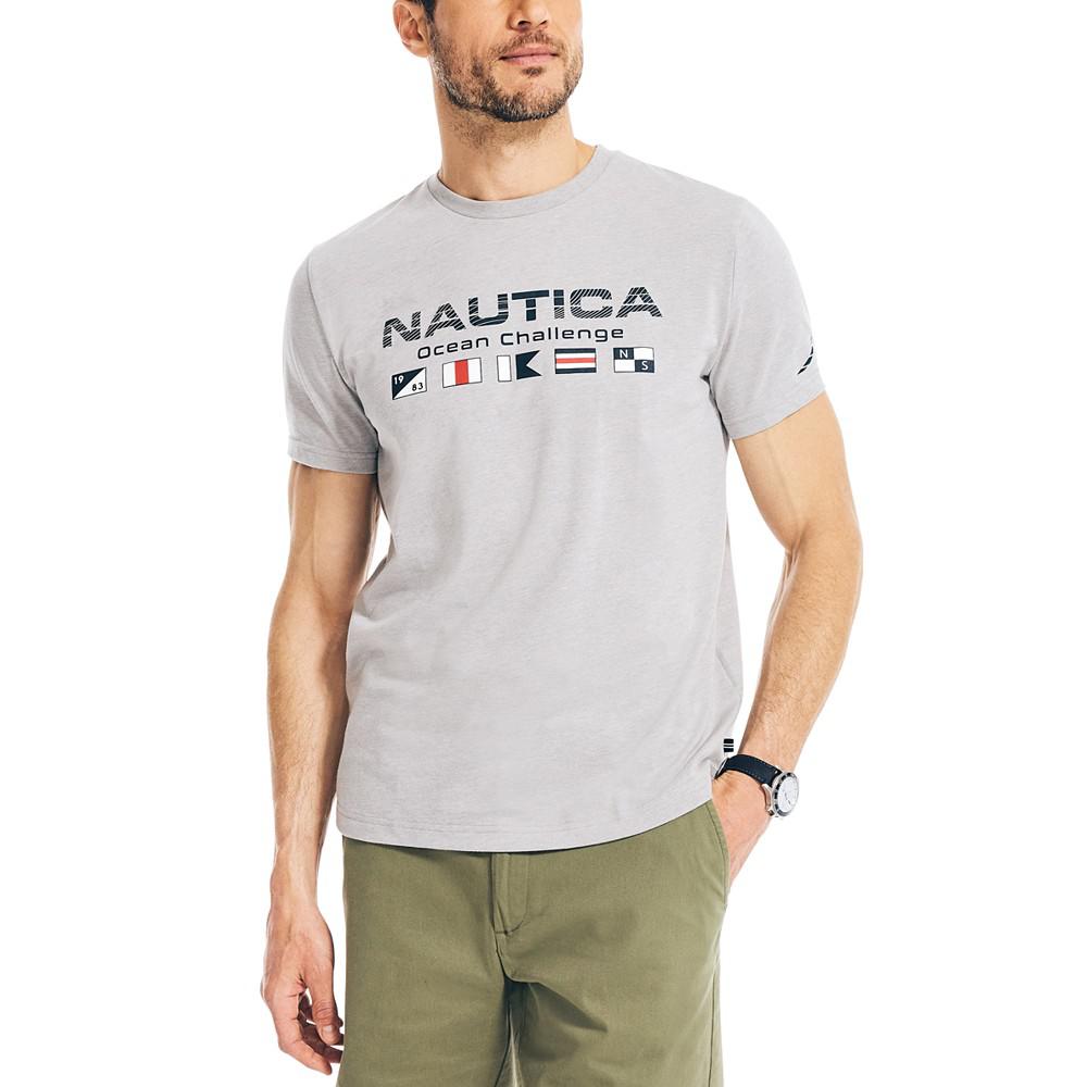 Men's Short-Sleeve Maritime Flags Graphic T-Shirts商品第5张图片规格展示