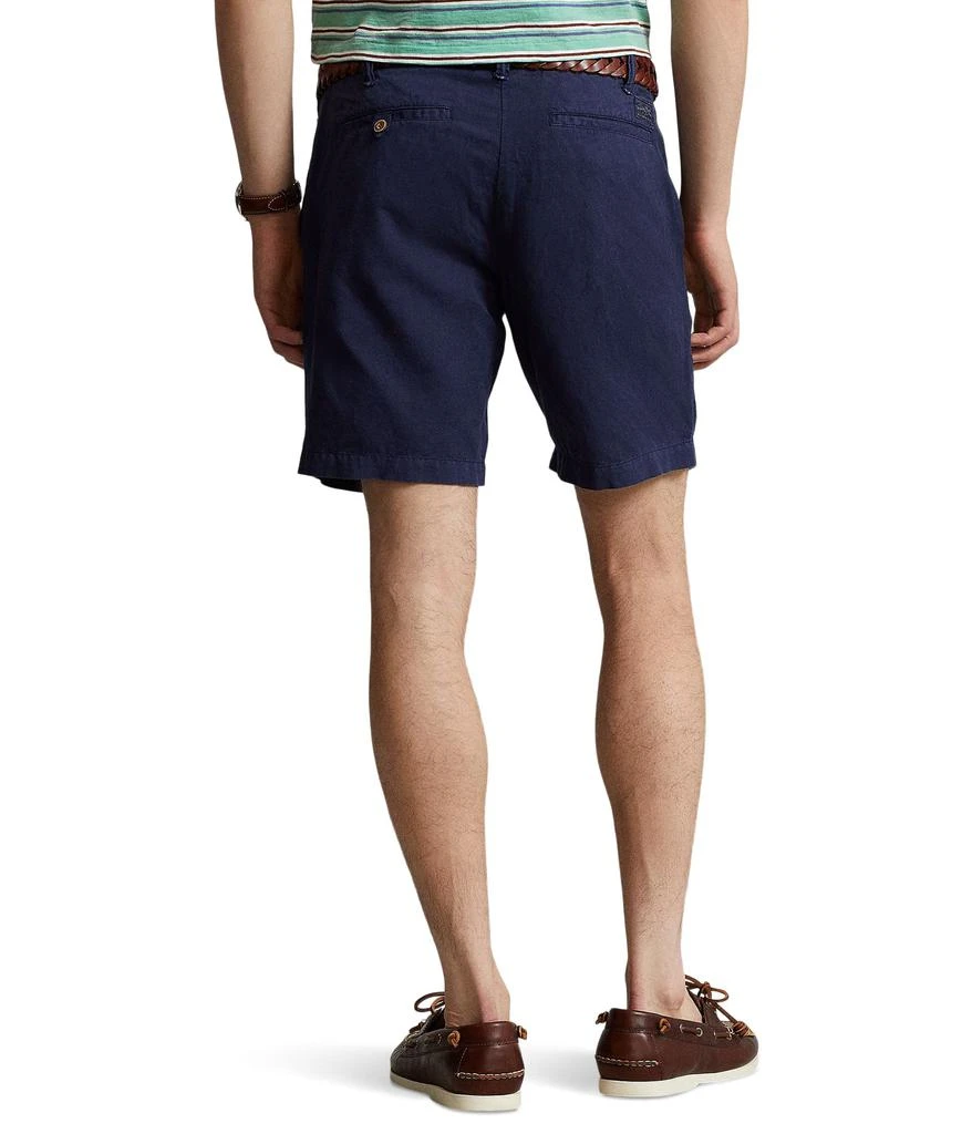 商品Ralph Lauren|8" Straight Fit Linen-Cotton Shorts,价格¥485,第2张图片详细描述