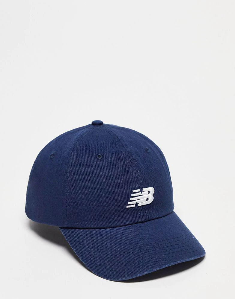 商品New Balance|New Balance core logo baseball cap in navy,价格¥130,第1张图片