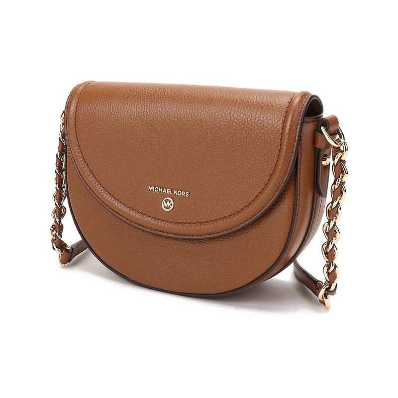 商品[国内直发] Michael Kors|MK 女包 迈克·科尔斯 MICHAEL KORS JETSETCHARM系列 棕色单肩斜挎包马鞍包 32T0GT9C6L LUGGAGE,价格¥1151,第8张图片详细描述