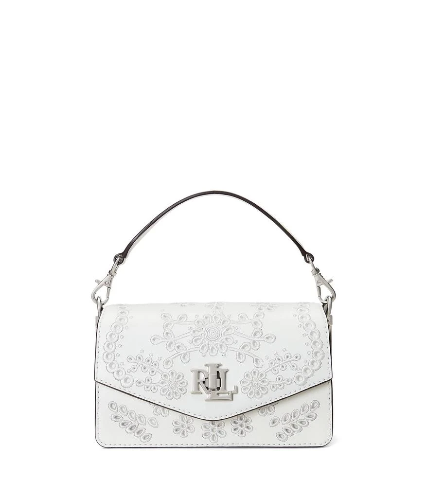 商品Ralph Lauren|Eyelet Small Tayler Crossbody Bag,价格¥1359,第1张图片