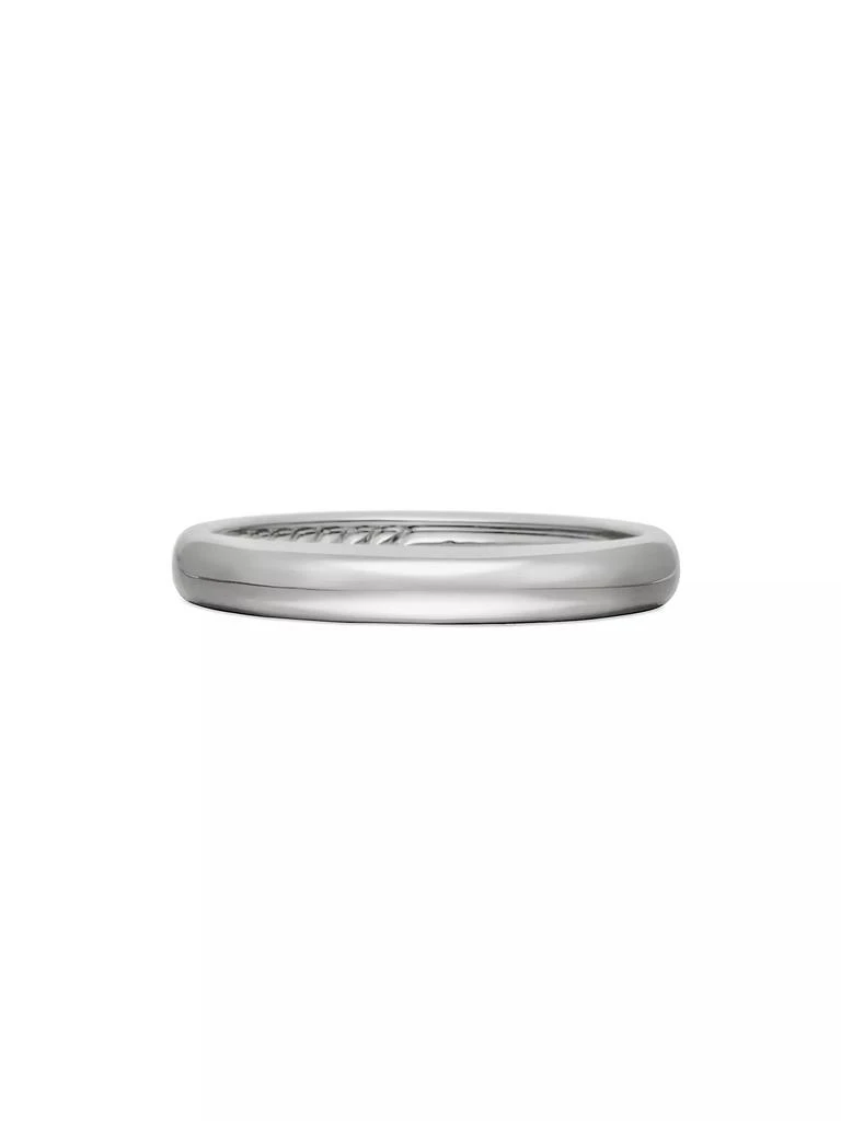 商品David Yurman|DY Classic Band Ring in 18K White Gold, 3.5mm,价格¥12421,第1张图片