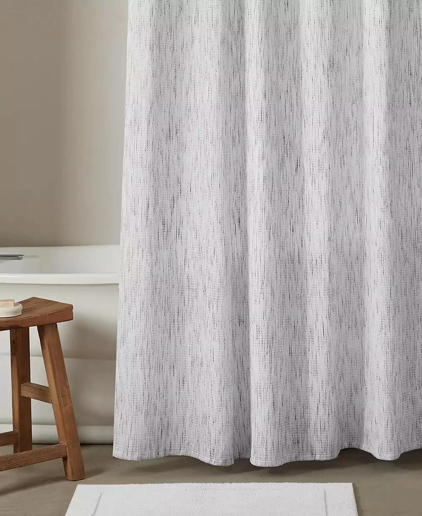 商品Calvin Klein|Speckled Waffle Shower Curtain, 70" x 72",价格¥361,第4张图片详细描述
