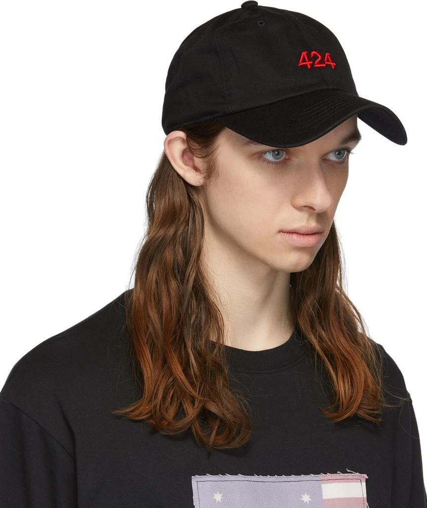 商品424|Black & Red Logo 帽,价格¥668,第2张图片详细描述